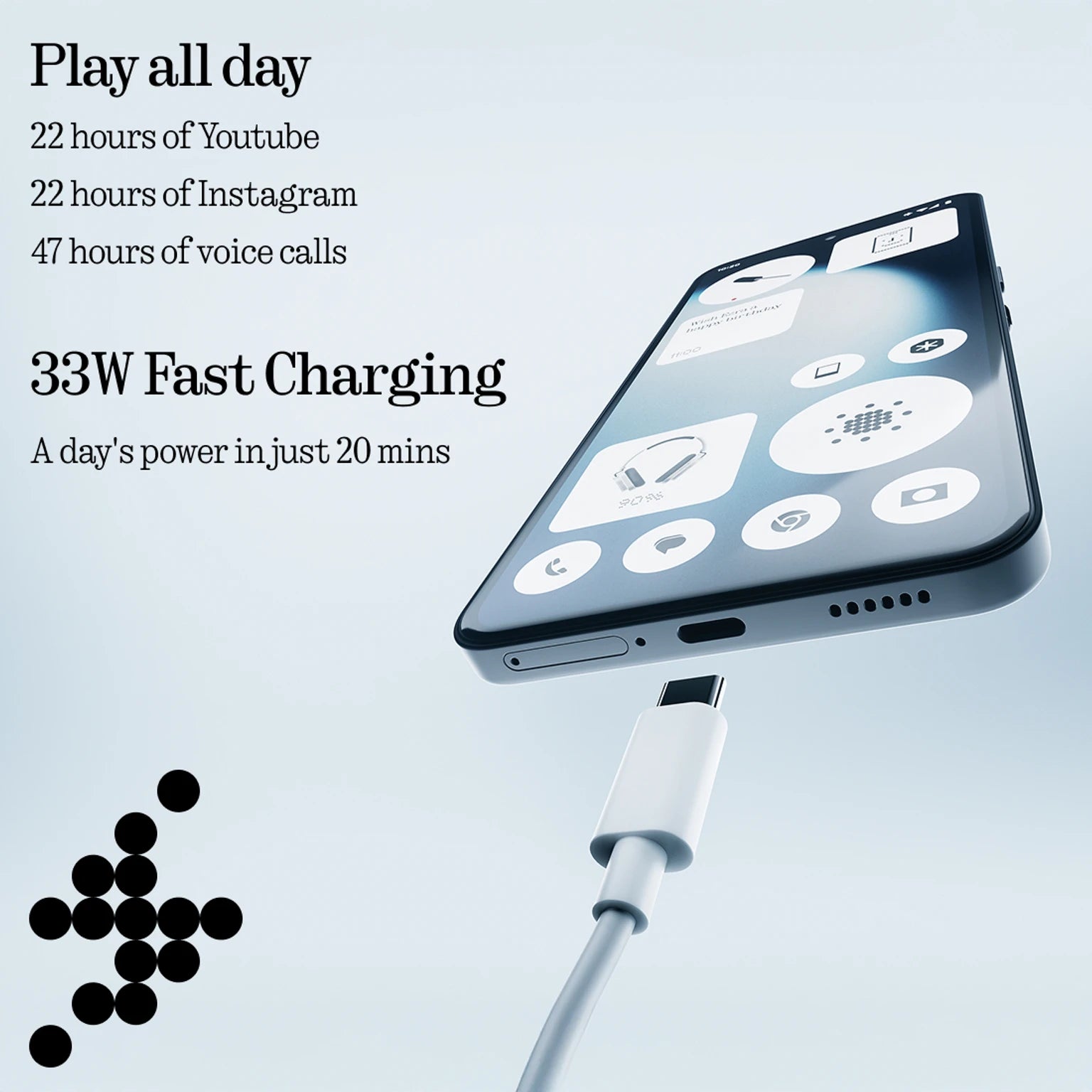 Nothing Phone (3a) Lite 5G 8GB RAM 128GB Dual SIM